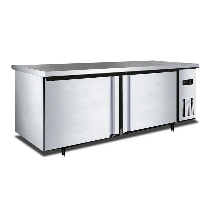 고품질 수평 대용량 안전 테이블 작업 테이블 냉각기 냉동 작업대