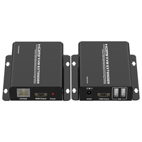 1080P/60Hz HDMI KVM Extender 60M con USB HDMI Extender sobre IP 60m IR Extender con audio