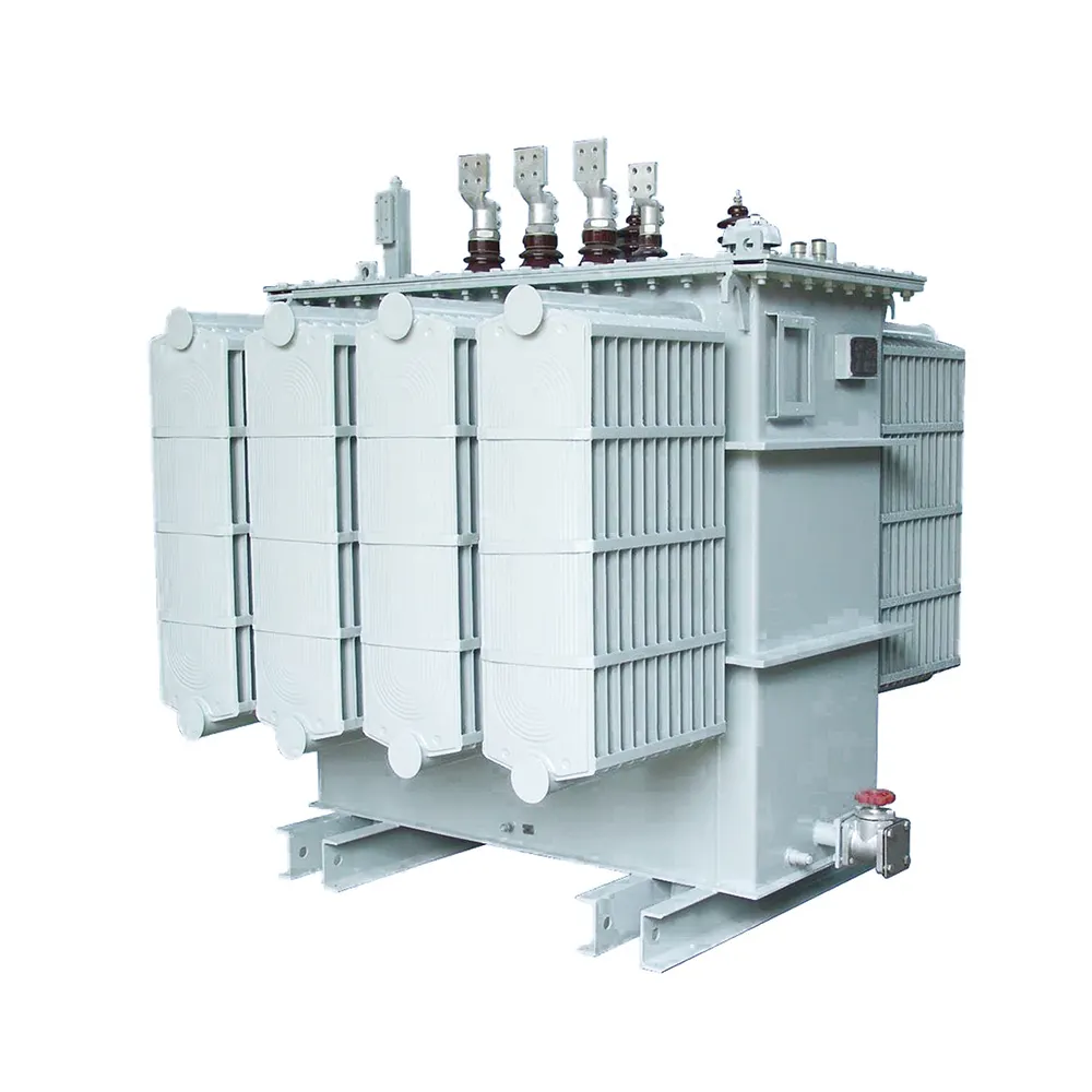 Transformador de aceite trifásico personalizado de fábrica de 30kV a 1600KVA, transformador de ahorro de energía de alta eficiencia de aleación amorfa