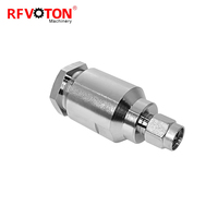 Connecteurs de serrage de prise mâle SMA en laiton d'usine pour câble H-1000 LMR400 RG8 RG213 RG214 connecteur coaxial RF en Stock
