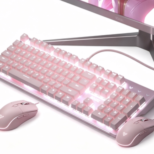 Mechanical Keyboard Design Reduce Fatigue All Day Low Noise Comfort Typing Office Home School