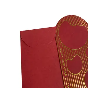 Sobre rojo de la suerte para el Año Nuevo, sobres rojos del Año Nuevo, chino, 2023
