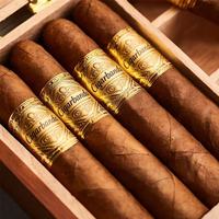 Bague de cigare personnalisée en papier d'art gaufré à la feuille d'or, impression d'étiquettes de cigare avec logo privé pour accessoires d'emballage de cigares