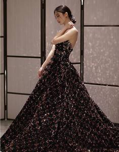 महिला पार्टी रात के स्वभाव को अनुक्रमित करते हुए औपचारिक शाम के गाउन कपड़े - Product Image 6