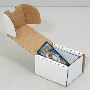 Boîte d'expédition rigide en carton ondulé recyclable, avec lamination brillante/mate personnalisée, pour le rangement des cartes à collectionner de baseball - Product Image 3