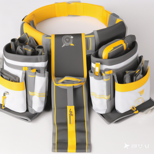 Cinturones Magnéticos para Herramientas de Electricista con 26 Bolsillos, Ajustables, Resistentes, con Soporte para la Cintura, Bolsa para Herramientas de Alta Resistencia, Muestra Gratuita - Product Image 4