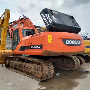Doosan-Excavadora de orugas usada, 8ton, peso operativo, condición de segunda mano, motor central, caja de cambios, bomba de engranajes, cojinete, PLC - Product Image 2