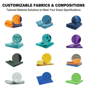Panno per Pulizia Personalizzato all'Ingrosso, 80% Poliestere 20% Poliammide, Multicolore 40x40cm 250gsm, Asciugamano in Microfibra per Lavaggio <span class=keywords><strong>Auto</strong></span> - Product Image 5
