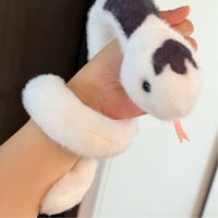 Jouets en peluche drôles et extensibles de serpent-cadeaux de bâillon de farce de nouveauté super doux pour les fêtes de Noël