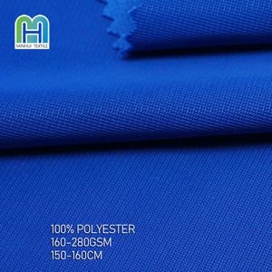 Tissu super poly pour uniforme scolaire avec texture brossée douce offrant une usure confortable et des survêtements de sport durables - Product Image 1