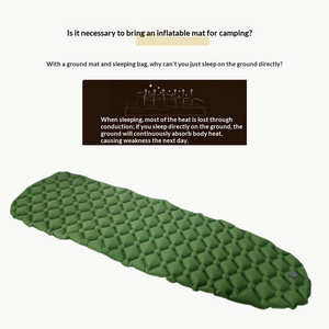 Materassino Gonfiabile Ultraleggero da 450g, Compatto per Escursionismo e Campeggio - Product Image 4