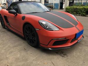 Pour Porsche <span class=keywords><strong>718</strong></span> Boxster Cayman fibre de carbone côté Air Scoop évents couvercle d'admission 2016 - <span class=keywords><strong>2018</strong></span> - Product Image 3
