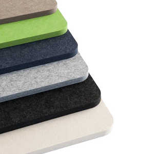 Factory Outlet PET Deco Absorb Sound Fibra de poliéster Tablero absorbente de sonido Silenciador de panel acústico - Product Image 4