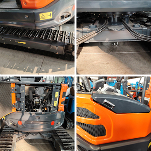 Trọng lượng nhẹ Máy xúc mini 1ton 2 tấn 3 tấn nhỏ Digger Kubota động cơ diesel điện mini máy xúc Giảm giá lớn - Product Image 5