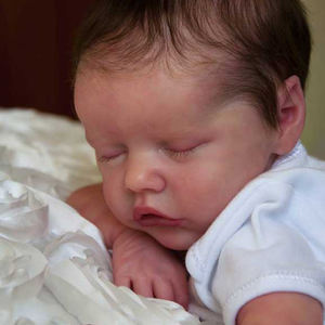 Npk-Kit de <span class=keywords><strong>Reborn</strong></span> pour bébé, 17 pouces, vinyle, Twin B, pièces de poupée non peintes et non finis, bricolage, vierges - Product Image 5