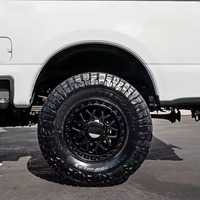 Roues forgées personnalisées Jantes en alliage tout-terrain pour SUV et camions avec design robuste et moderne Jantes forgées noires