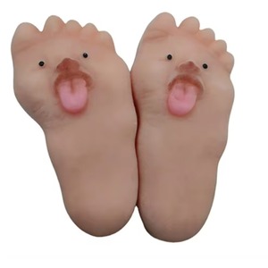 Juguete Antiestrés Novedoso de Mano con Lengua Fuera y Pie Grande, para Aliviar el Estrés, Regalo Novedoso, Venta al por Mayor - Product Image 4