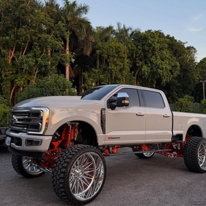Rueda de Aleación Plateada Forjada y Pulida Forgex CREDO con Borde Profundo, Nueva con 5 Años de Garantía para Camioneta Silverado 1500 2500 3500 para 8x165.1 - Product Image 6