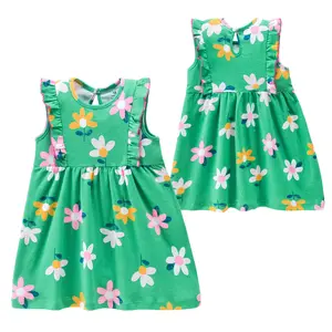 Säuglings-und Kleinkind kleidung Einhorn kleid lässiges Sommerkleid für Babys