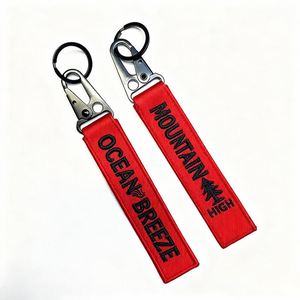 <b>Custom</b> logo Printed Sublimation Strap Wrist Polyester Keychain Lanyard Short <b>Key</b> Chain Lanyards - Product Image 3