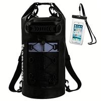 Fabricante OEM, Venta al por Mayor de Bolsa Impermeable de 20l para Navegación, Canotaje, Rafting, con Logotipo Personalizado, Bolsa Enrollable Impermeable para Escalada y Uso Casual
