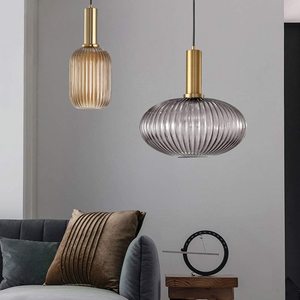 <span class=keywords><strong>Prix</strong></span> de gros lumière unique décoration moderne lampe suspendue en verre soufflé à la main coloré - Product Image 6