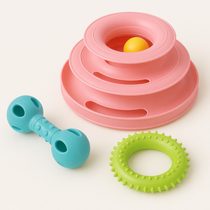 Jouet à mâcher durable en TPE pour animaux de compagnie, conçu pour la mastication et les soins dentaires - Product Image 2