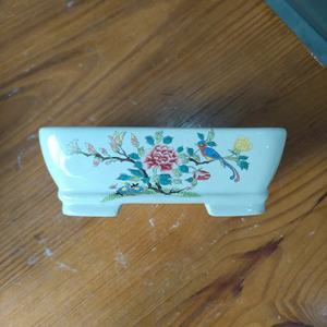 经典手绘奶油盆景盆宜兴盆景盆 - Product Image 6