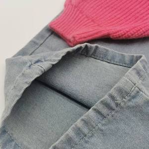 Nuova moda 2 pezzi 4-14Y set di abbigliamento per ragazze top maglione e denim pantaloni <span class=keywords><strong>vestiti</strong></span> per bambini <span class=keywords><strong>vestiti</strong></span> per ragazze - Product Image 6