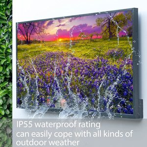 2000NIT <span class=keywords><strong>TV</strong></span> d'extérieur HDR haute luminosité, Chromecast intégré étanche 75 ''4K Smart <span class=keywords><strong>TV</strong></span> d'extérieur pour les zones de forte lumière extérieure - Product Image 6