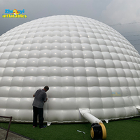 Tente dôme igloo gonflable personnalisée, tente de neige gonflable, tente de neige gonflable pour l'extérieur