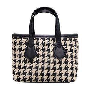 Nouvelle Collection Automne Hiver : Sac Bandoulière Femme en Toile à Carreaux, Petit Sac Cabas Tendance Facile à Assortir, Pochette Téléphone Portable - Product Image 5