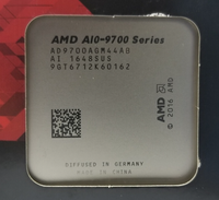 Processeur CPU Quad-core A10 9700 AM4 d'occasion, faible consommation d'énergie 65W