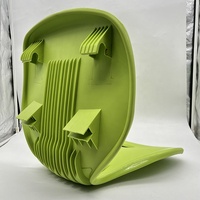 Meubles de salle de classe scolaire chaise d'étudiant chaise de bureau de formation solide empilable PP dos et siège coque de chaise en plastique
