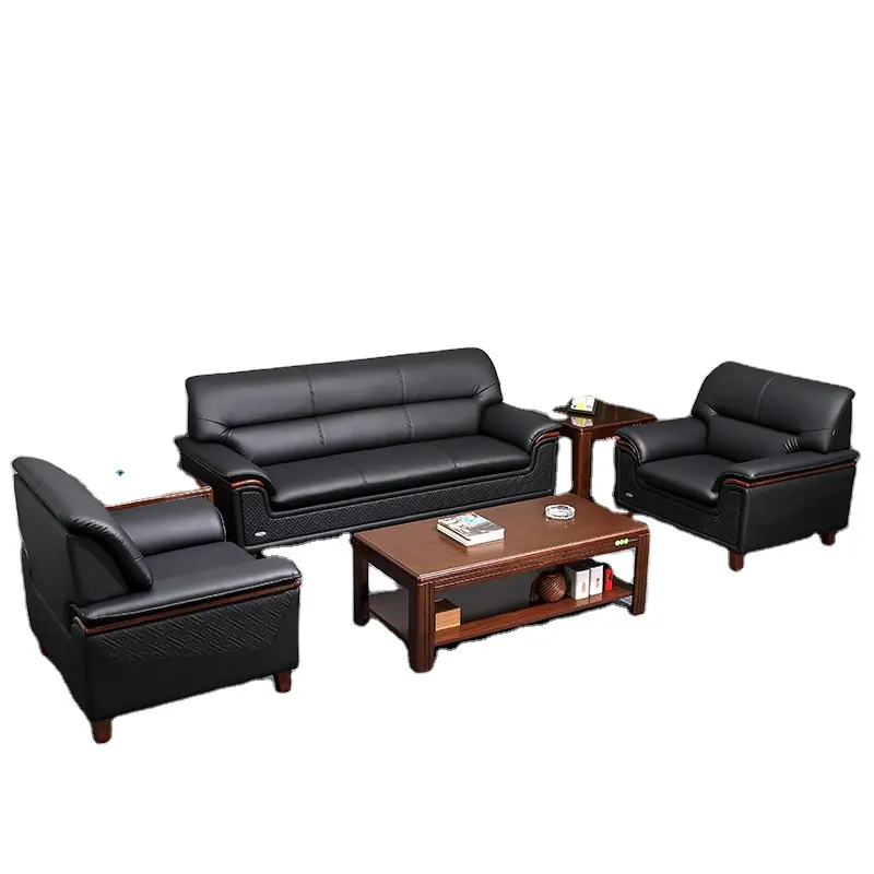 Factory Supply Sofa Set Meubels Woonkamer Lederen Sofa Set Voor Kantoor