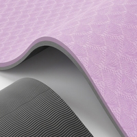 Tapis de yoga personnalisé extra-large en TPE antidérapant et épaissi pour enfants, idéal pour la danse et les exercices, rembourré et silencieux