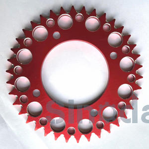 Pignon de moto 1214 en alliage d'aluminium avec boue et blanc de rosée pour Honda CRF110 CRF70 XR70 CR60 CR50 CR 80 7075 - Product Image 4