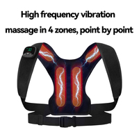 Correcteur de posture EMS à impulsions pour le dos et la nuque, masseur électrique pour les trapèzes et les muscles