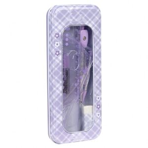Kit de Geometría Matemática de 7 Piezas, Juego de Papelería para Estudiantes que Incluye Regla, Compás, Borrador, Recambios de Minas para Dibujos y Esbozos - Product Image 6