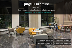 Muebles de sala de estar de terciopelo púrpura Fábrica de China Venta al por mayor Hotel y oficina en casa Sofá de sala de espera adecuado con patas de metal - Product Image 5