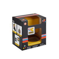 Boîtes d'emballage individuelles en carton personnalisées anti-choc pour tasses avec fenêtre