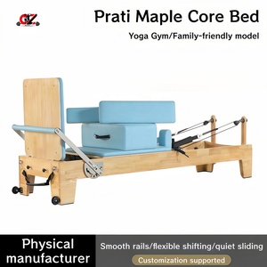Máquina de Pilates Reformer de Madera Maciza Plegable y Ajustable CZFIT con Entrenamiento Corporal para Estudio en Casa, Certificación CE - Product Image 1