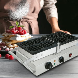 Macchina Professionale per <span class=keywords><strong>Waffle</strong></span> Belga 220V e 110V / Piastra Elettrica Rotante per <span class=keywords><strong>Waffle</strong></span> - Product Image 6