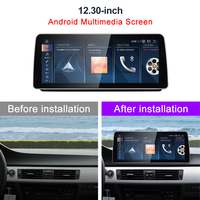 STWEI 2024 Nouveau ID6 ID7 ID8 Android 13 Qualcomm680 Snapdragon6225 8 Go 256 Go 12,3 pouces pour Série 3 E90 E91 E92 E93 Voiture CarPlay AUTO