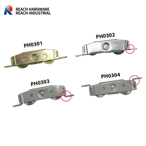 Rueda de Acero Inoxidable para Puerta Corredera, Rodillo de Alta Resistencia para Ventanas y Puertas Correderas, Polea para Ducha, Ruedas para Riel de Cortina - Product Image 6