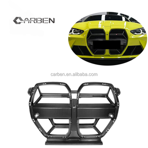 Rejilla frontal de fibra de carbono estilo <span class=keywords><strong>CSL</strong></span> para modelos BMW populares G80 M3 G82 <span class=keywords><strong>M4</strong></span> y G83 <span class=keywords><strong>M4</strong></span> modelo año <span class=keywords><strong>2022</strong></span> - Product Image 4