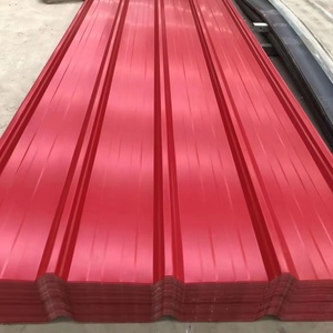 Paneles de techo metálicos ASTM, láminas de acero corrugado de 0,2mm, láminas de acero galvanizadas prepintadas Prime para techos impermeables de panel R - Product Image 6