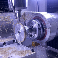 Machine de fraisage CNC à 4 axes Yubang pour bijoux, conception personnalisée, gravure métallique haute vitesse, broche 4KW, précision 0,01 mm, multifonctionnelle