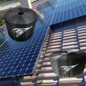 Malla de Protección para Páneles Solares Galvanizada, Malla de Alambre de 1.0 mm Resistente a los Rayos UV y a la Intemperie, Pantalla Antipalomas para Paneles Solares en Techos Exteriores - Product Image 3