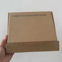 Boîtes d'expédition personnalisées en carton ondulé écologique en matériaux recyclés avec doublure en mousse, conception auto-adhésive pour électronique, smartphones et tablettes